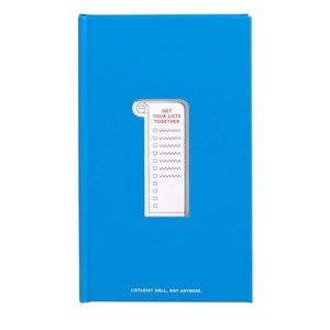 A great gift! 📘🎁Blue 'Get Your Lists Together' Prompted Journal